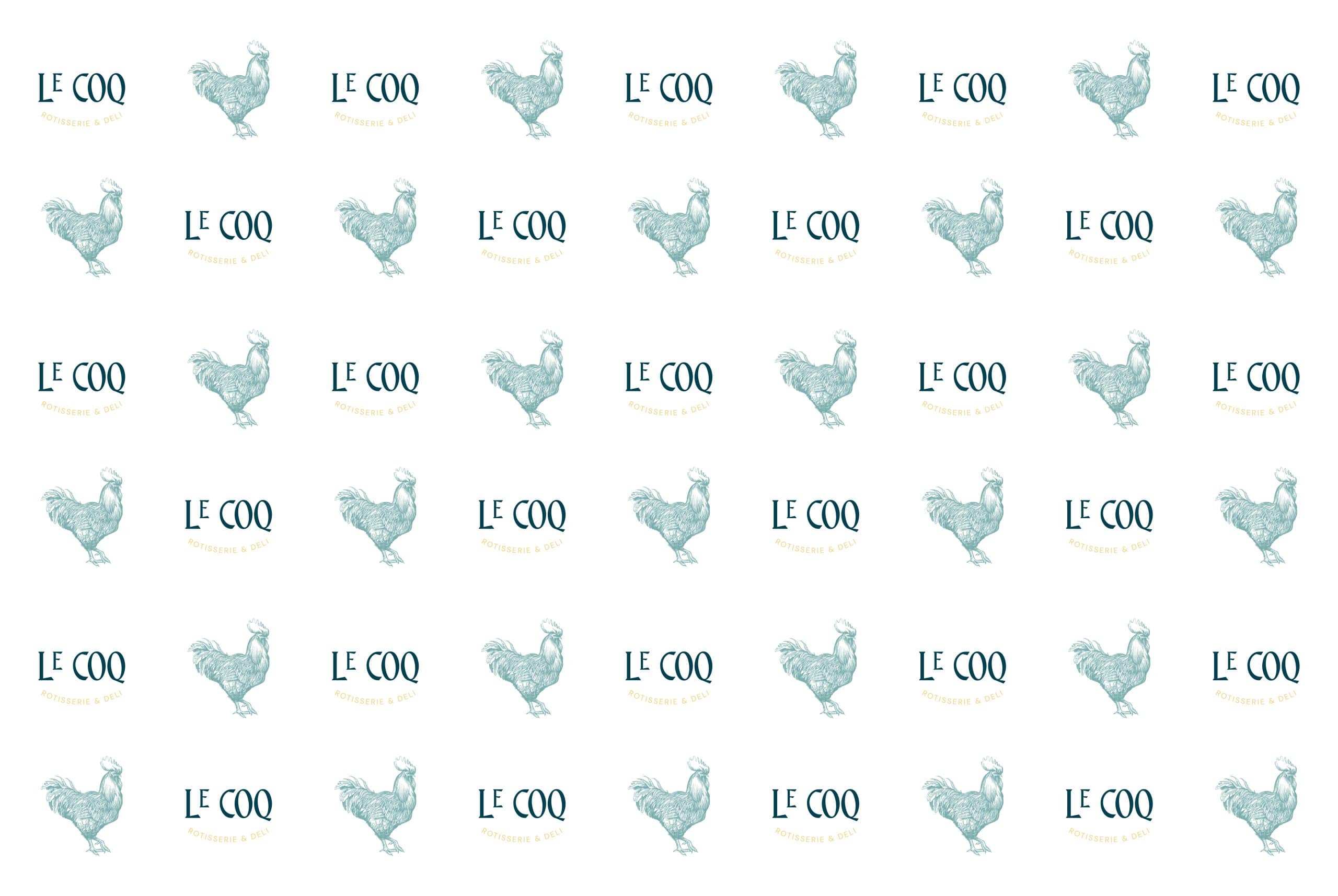 Le Coq branded tissue paper