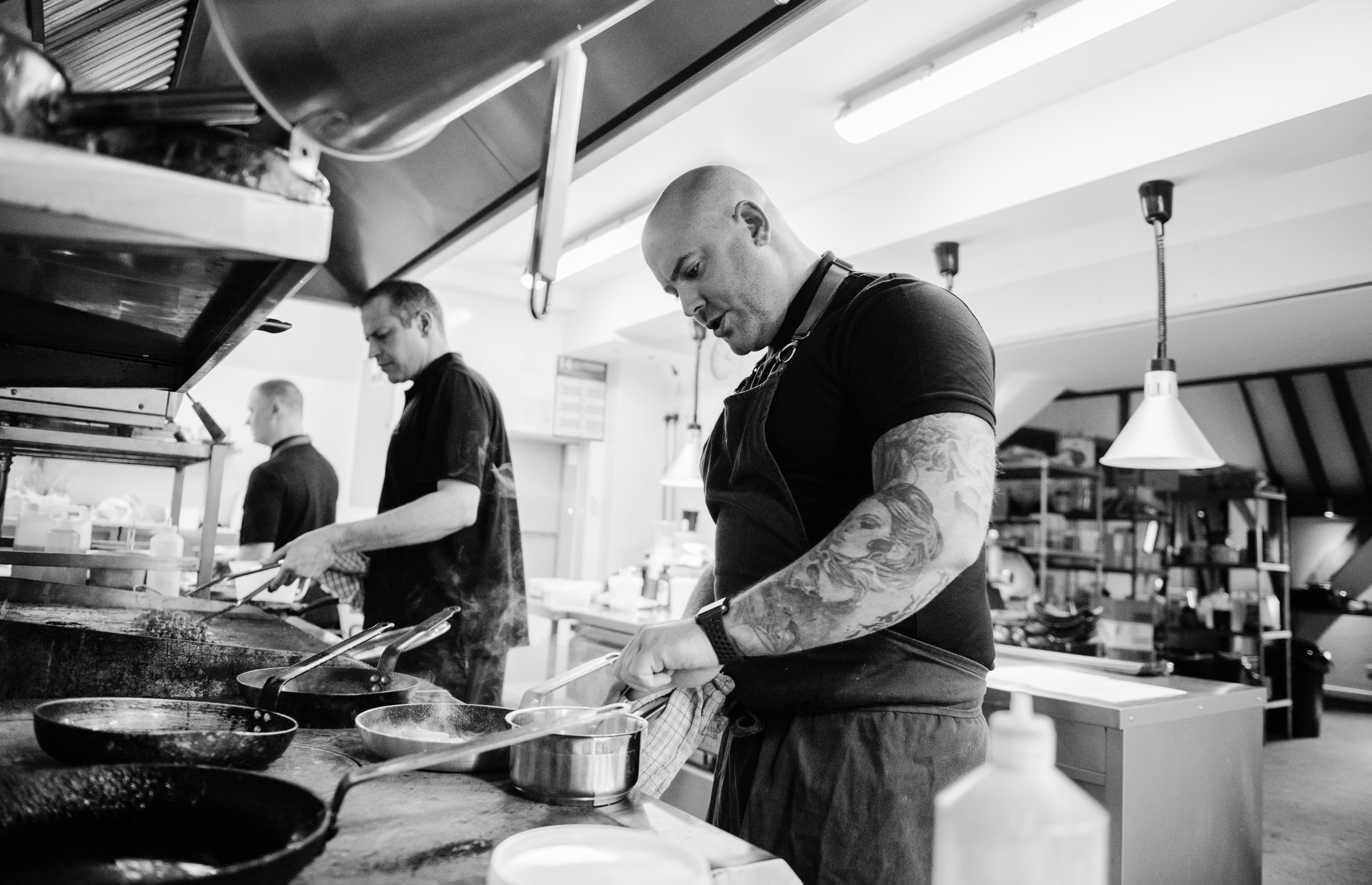 Cave Hotel Chef Cooking